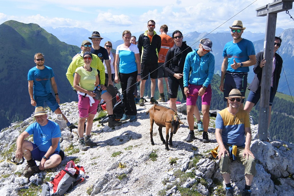 Auf dem Hüttenkofel